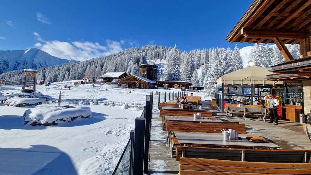 Genieten op een terrasje.